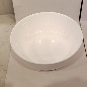Hotel Collection 11" Round White Bone China Bowl